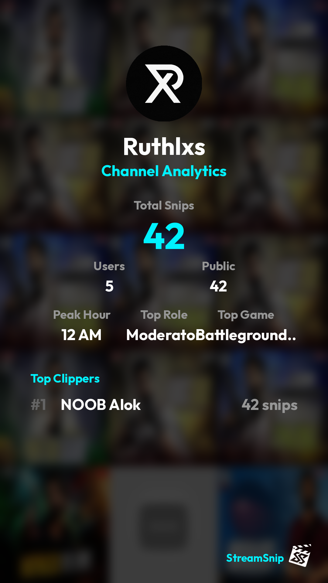 Stats Share Card