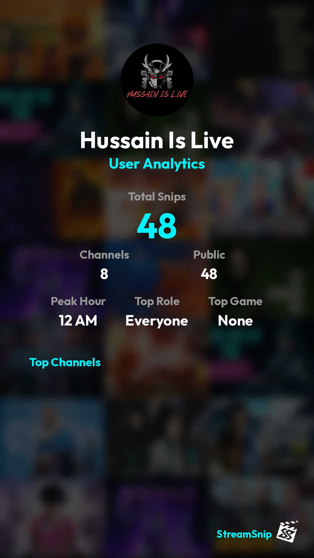 Stats Share Card