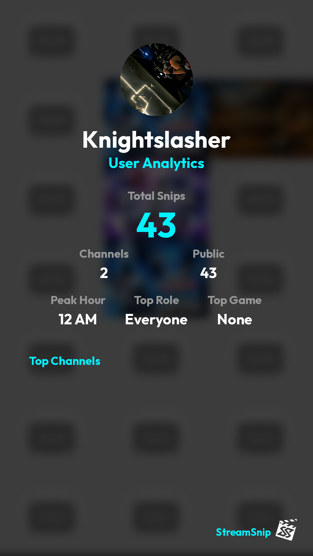 Stats Share Card