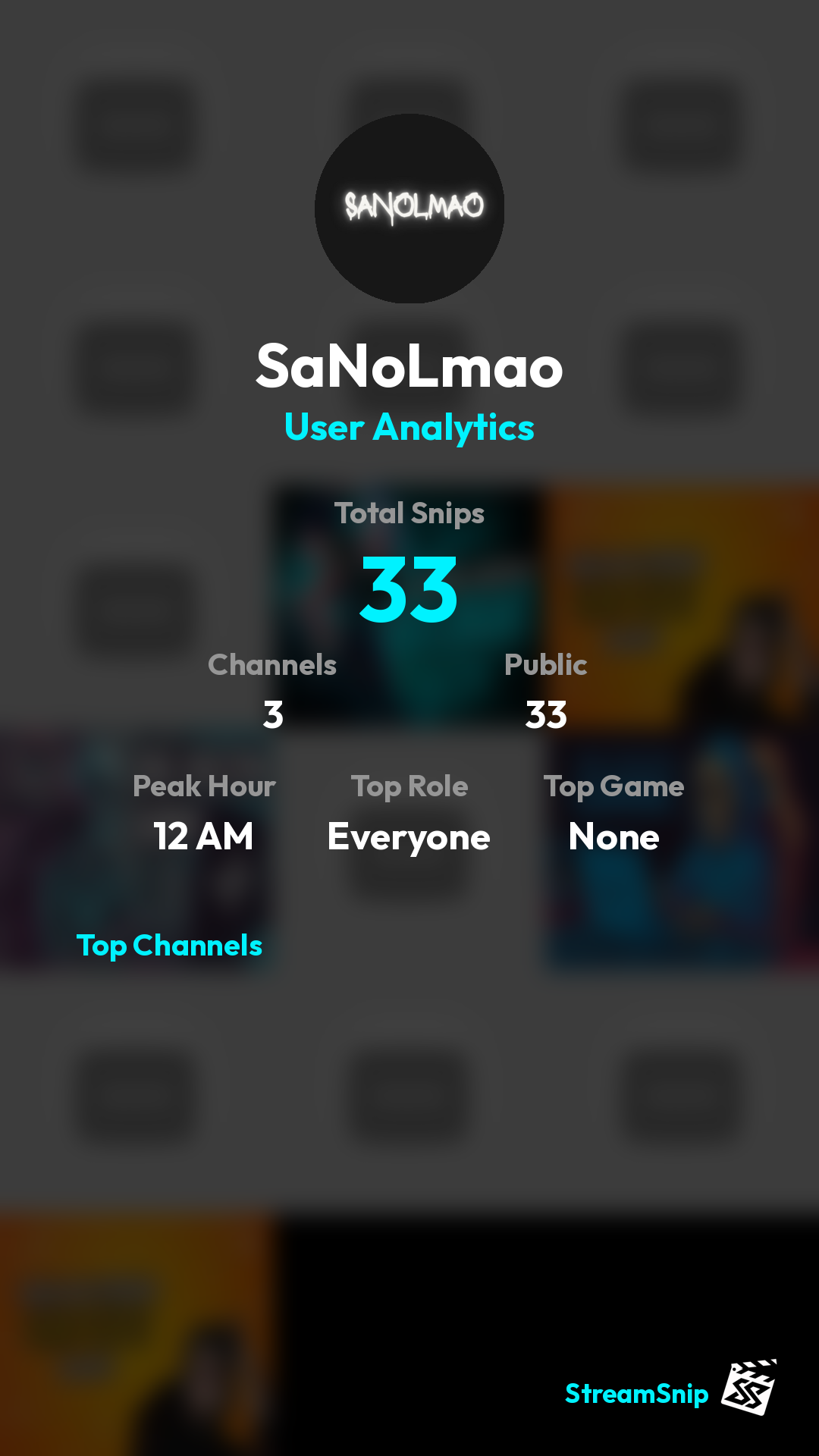 Stats Share Card