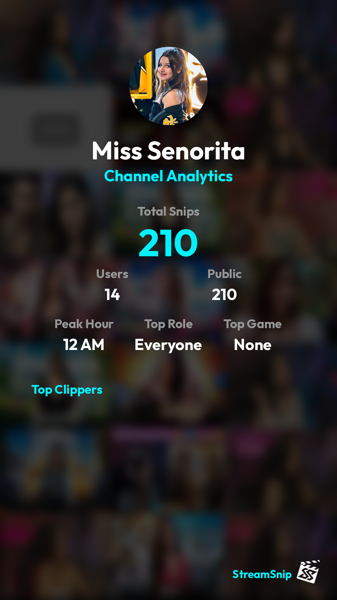 Stats Share Card