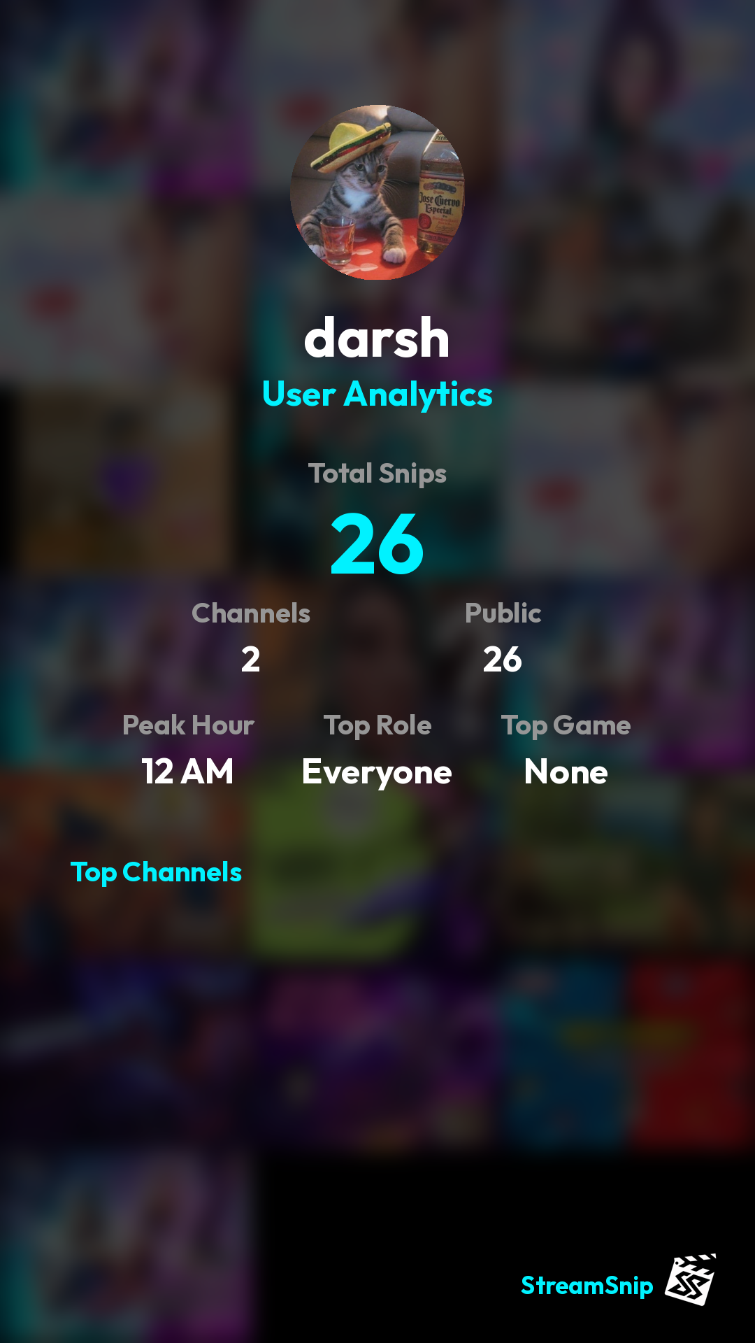 Stats Share Card