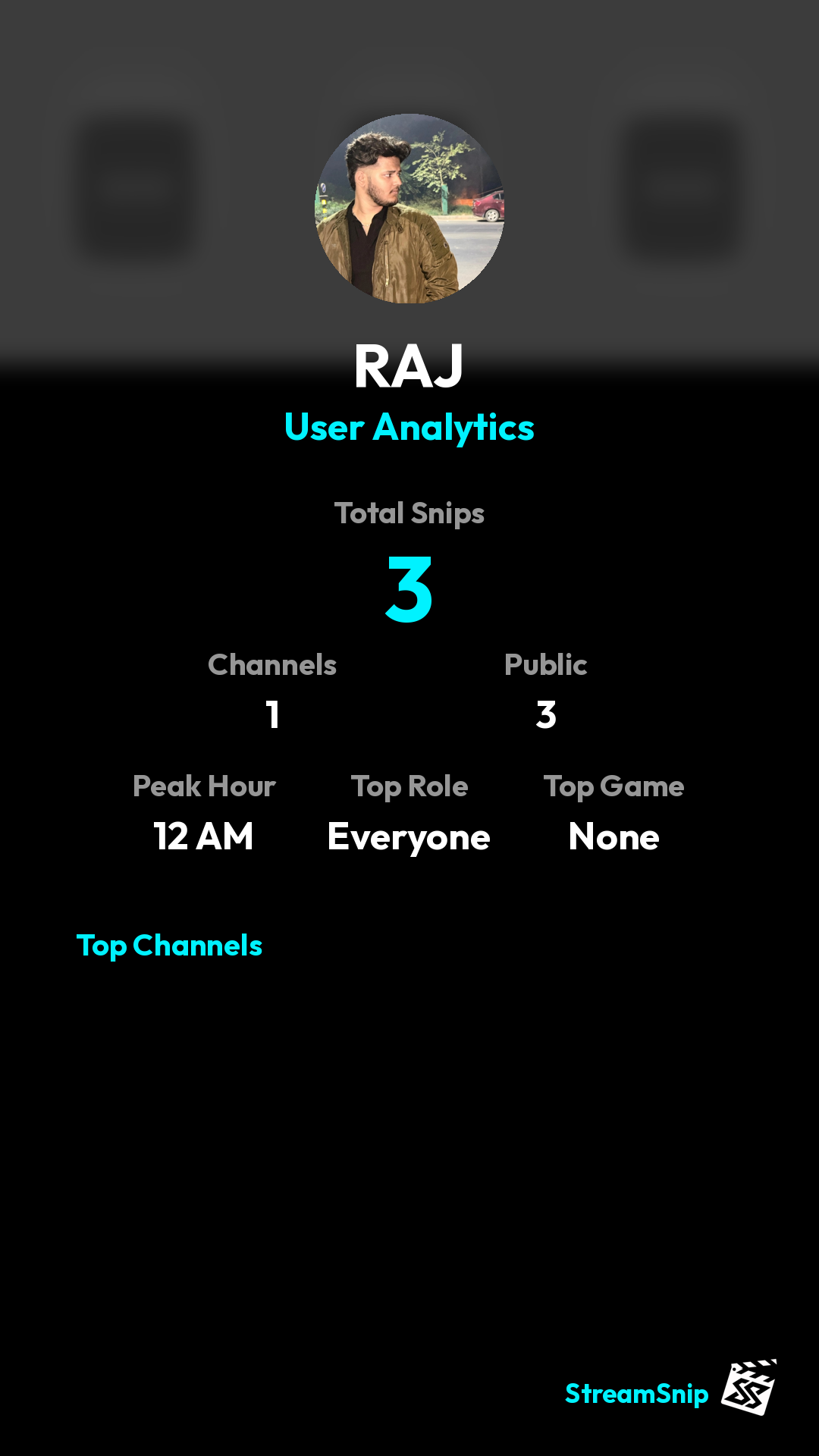 Stats Share Card