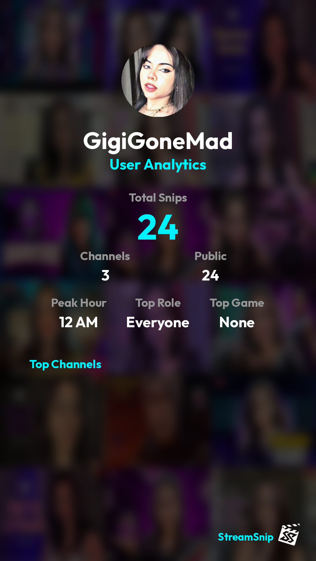 Stats Share Card