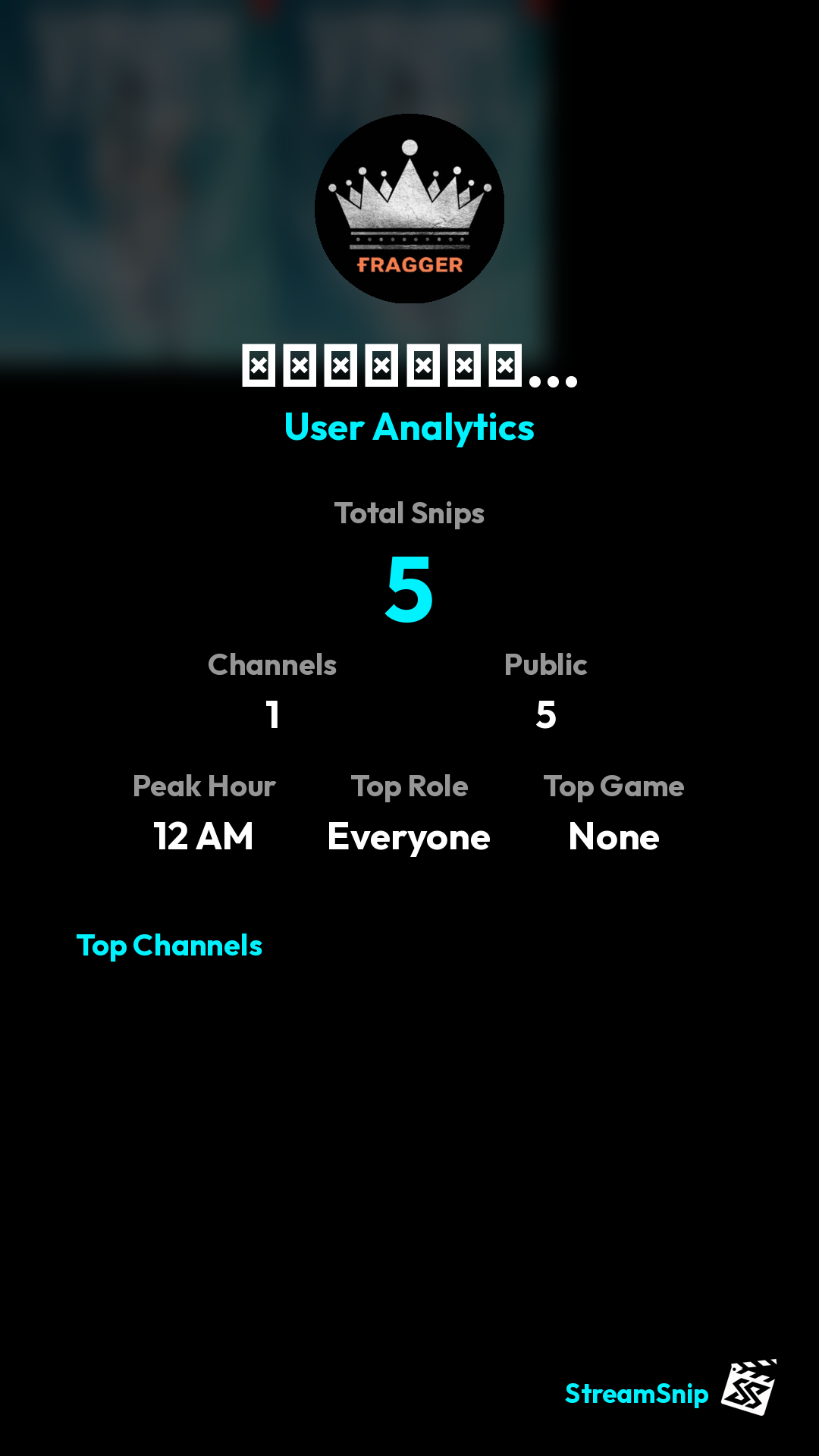 Stats Share Card