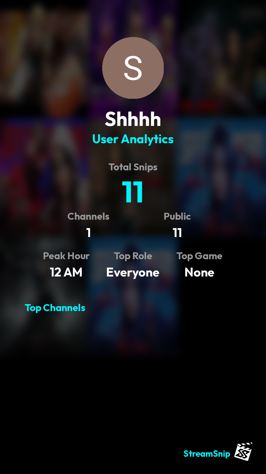 Stats Share Card