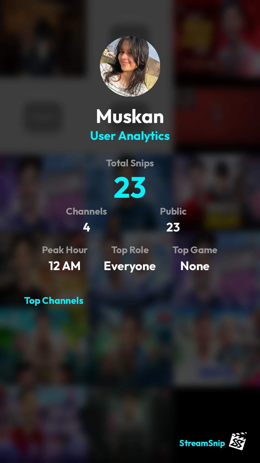 Stats Share Card
