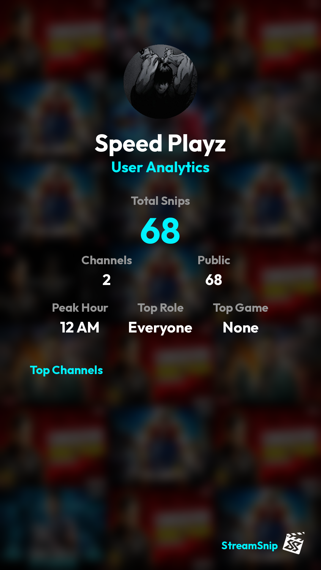 Stats Share Card