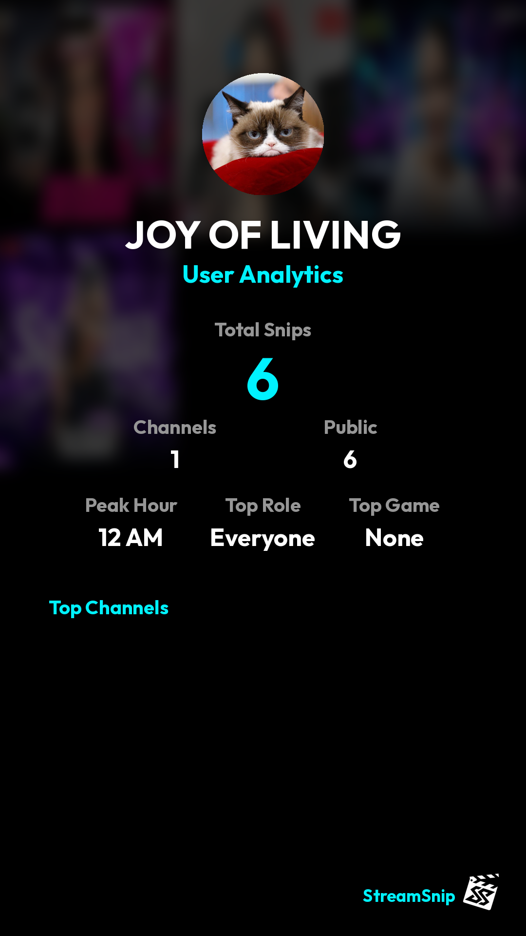 Stats Share Card