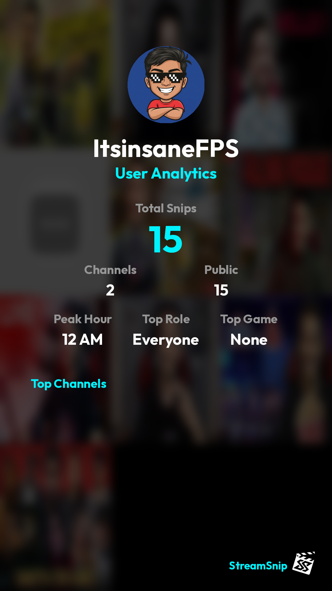 Stats Share Card