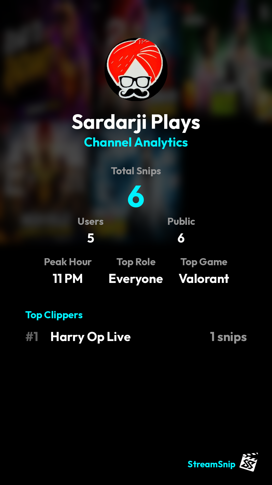 Stats Share Card