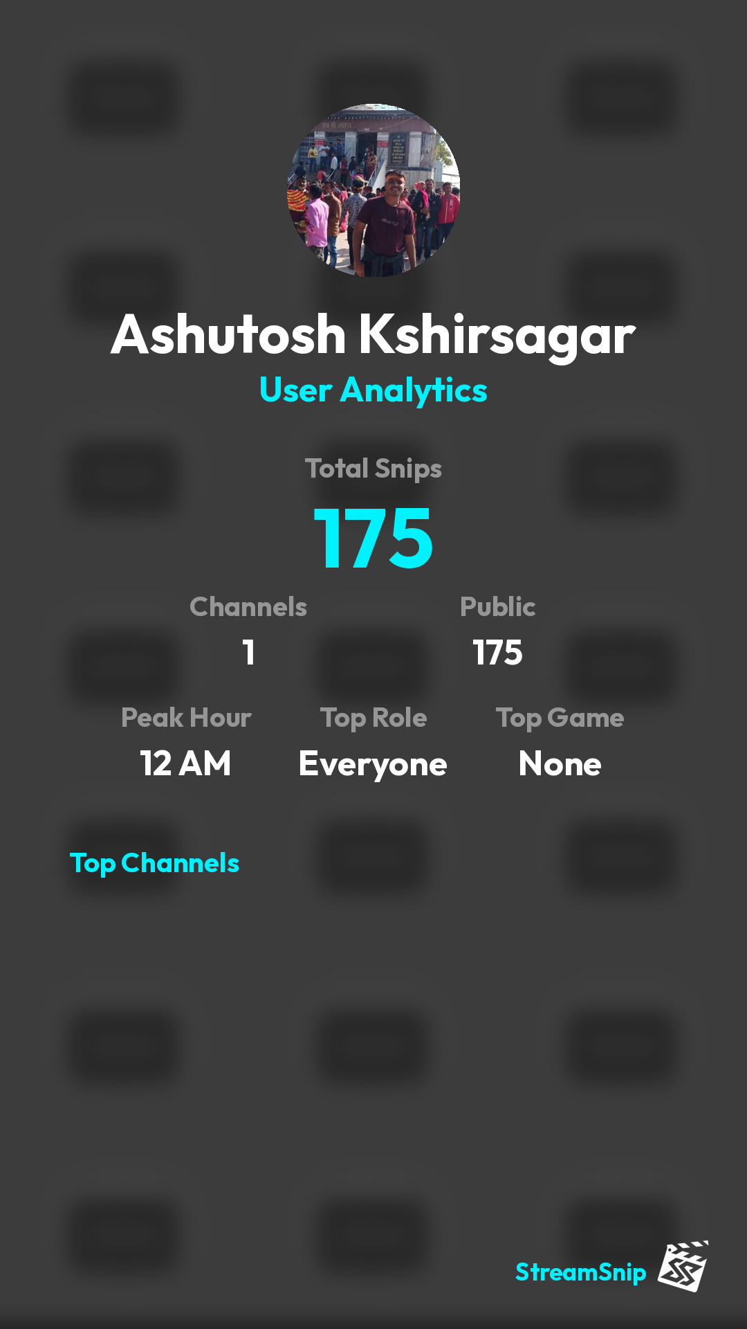 Stats Share Card