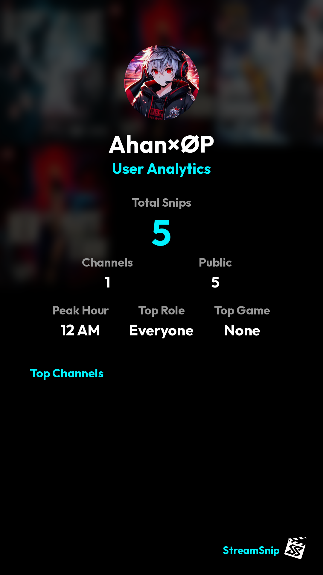 Stats Share Card
