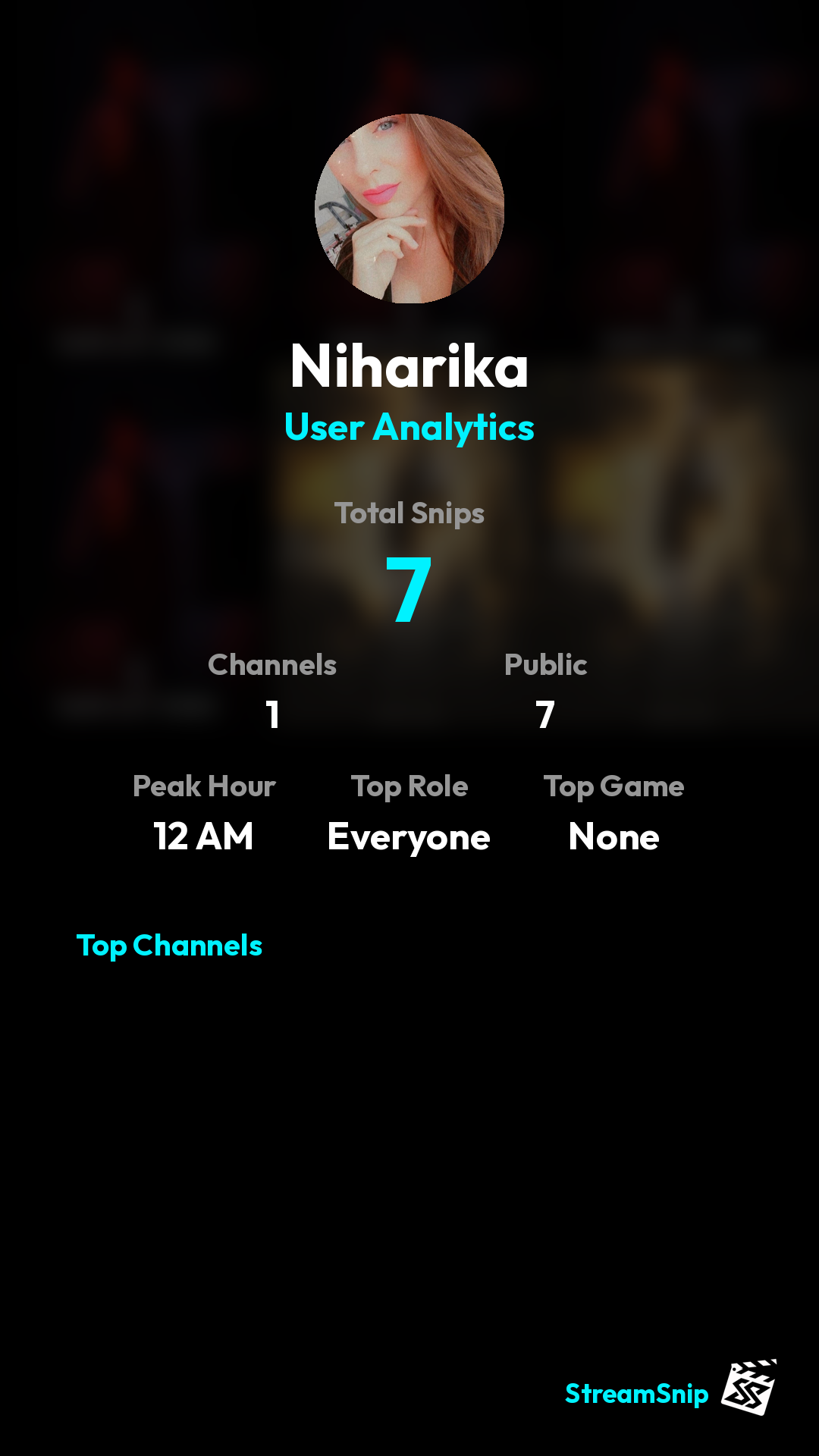Stats Share Card