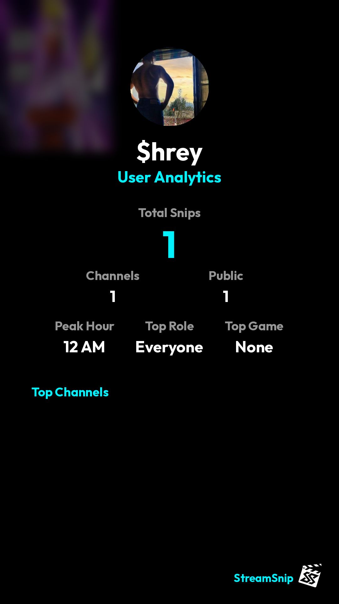 Stats Share Card