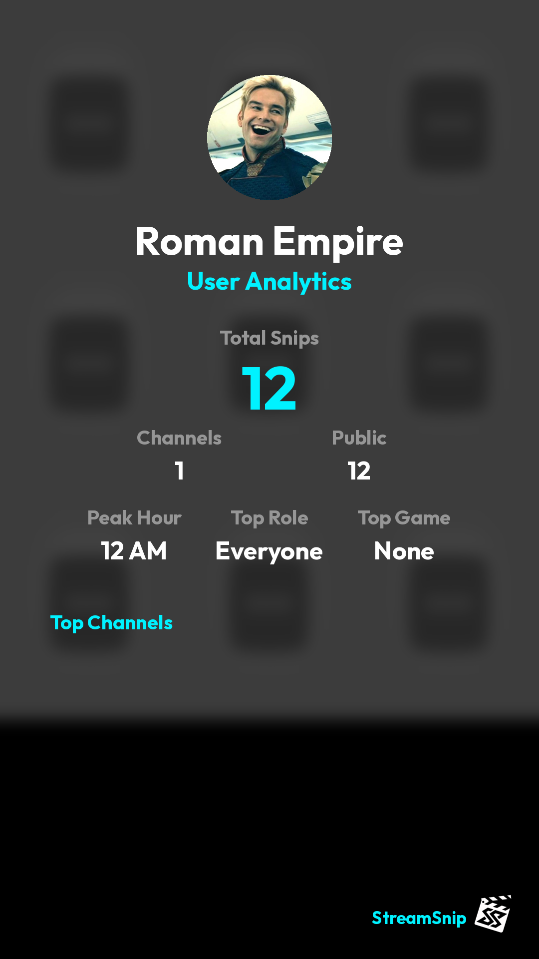 Stats Share Card