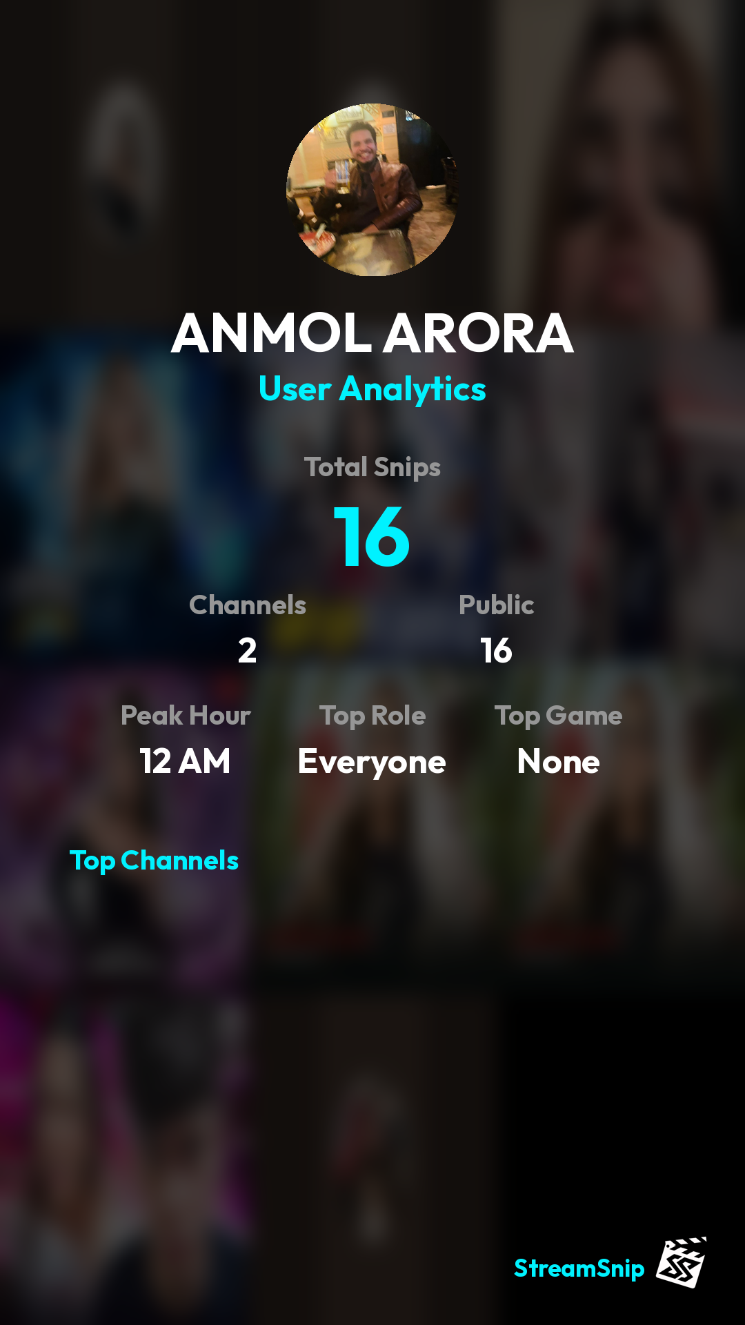 Stats Share Card