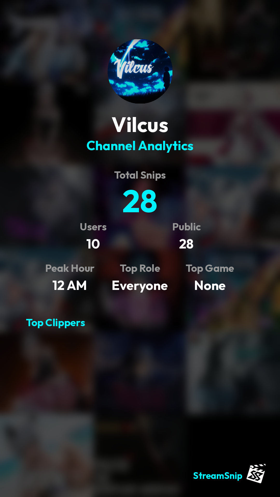 Stats Share Card