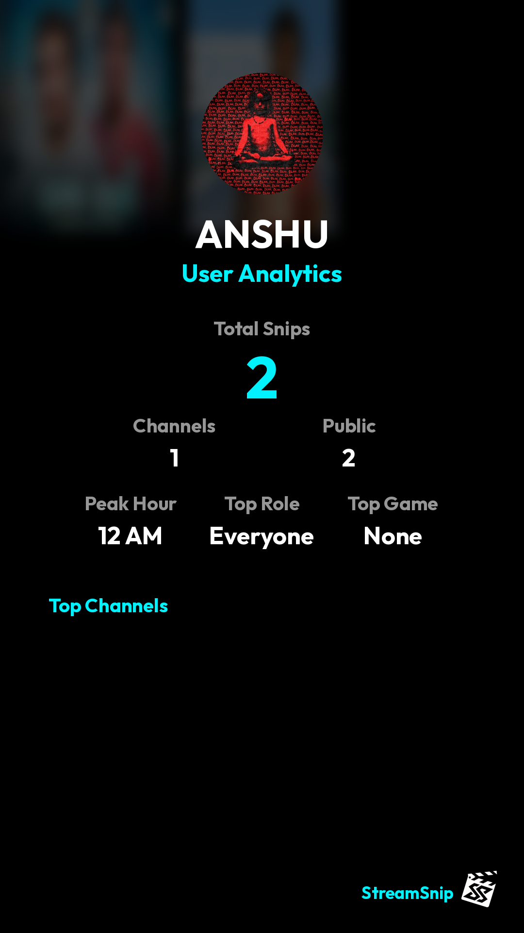 Stats Share Card