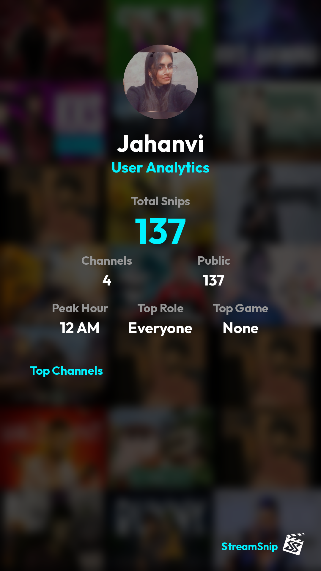Stats Share Card