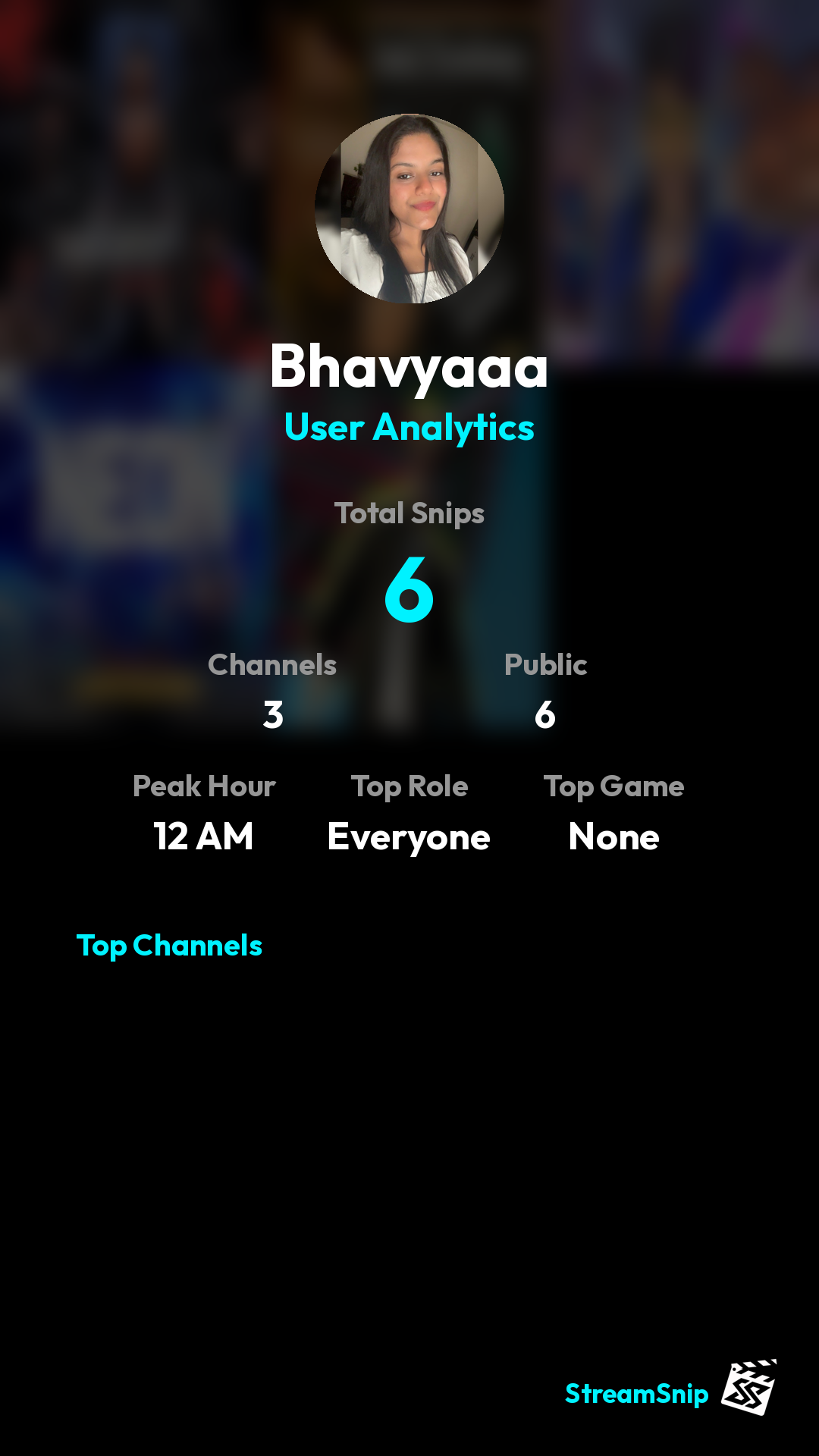 Stats Share Card