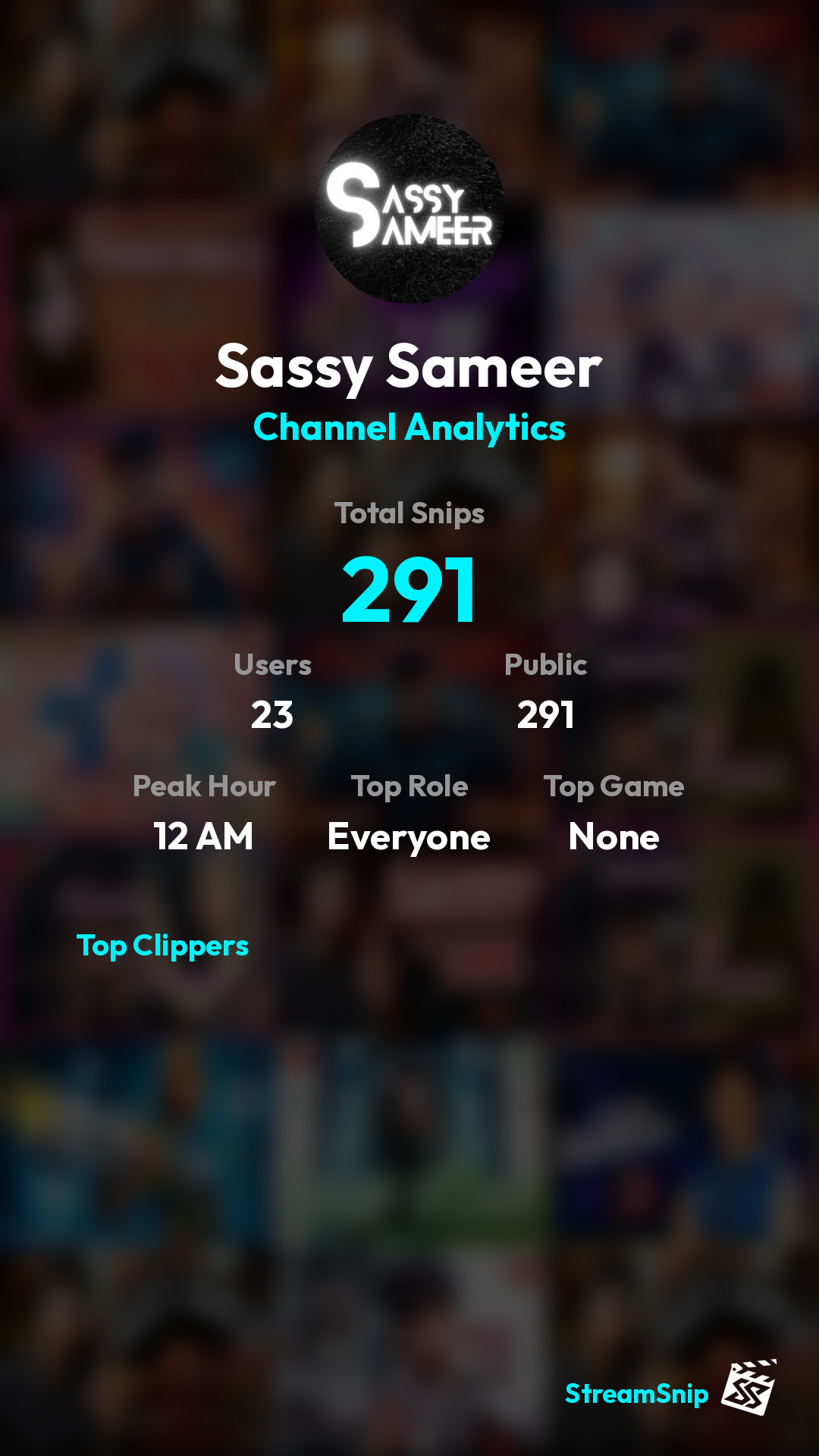 Stats Share Card