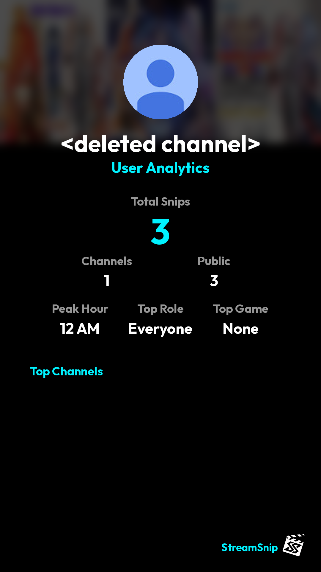 Stats Share Card