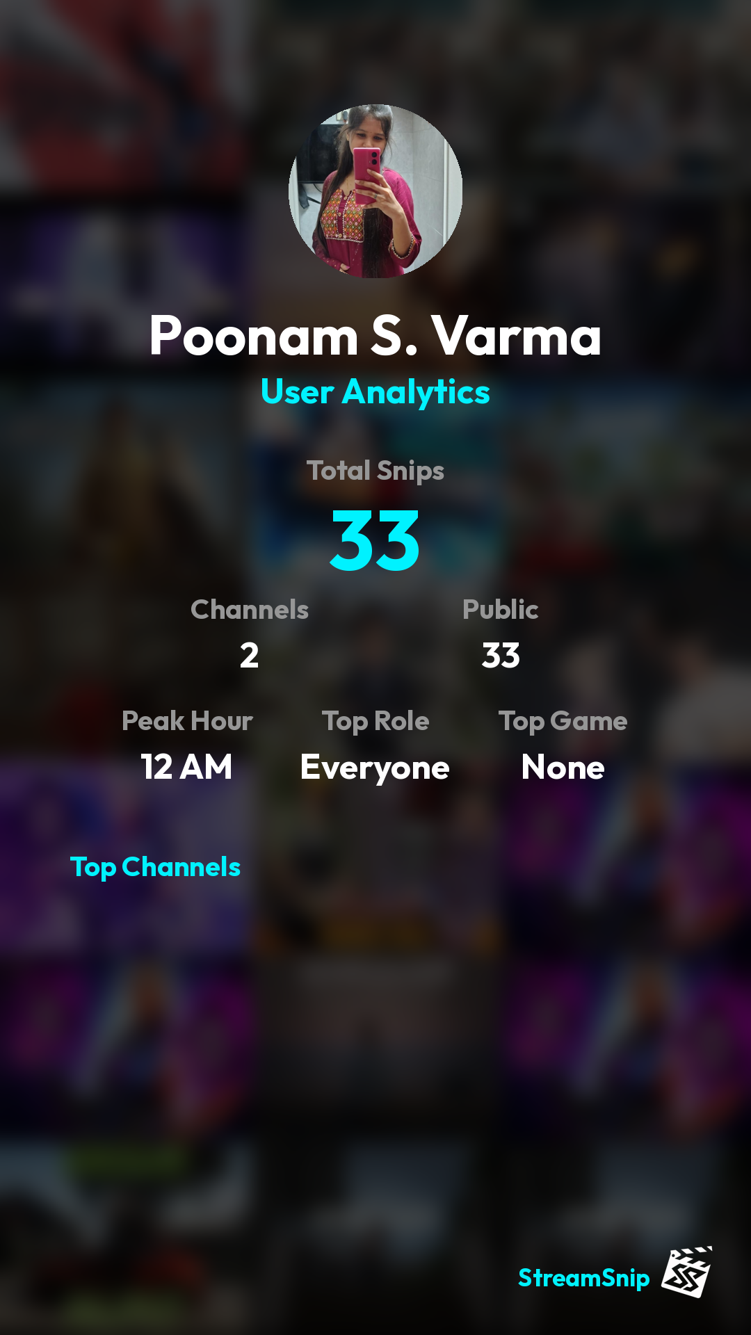 Stats Share Card