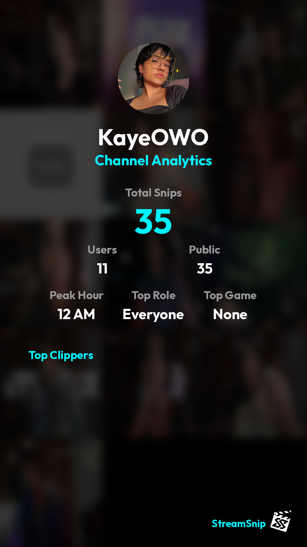 Stats Share Card