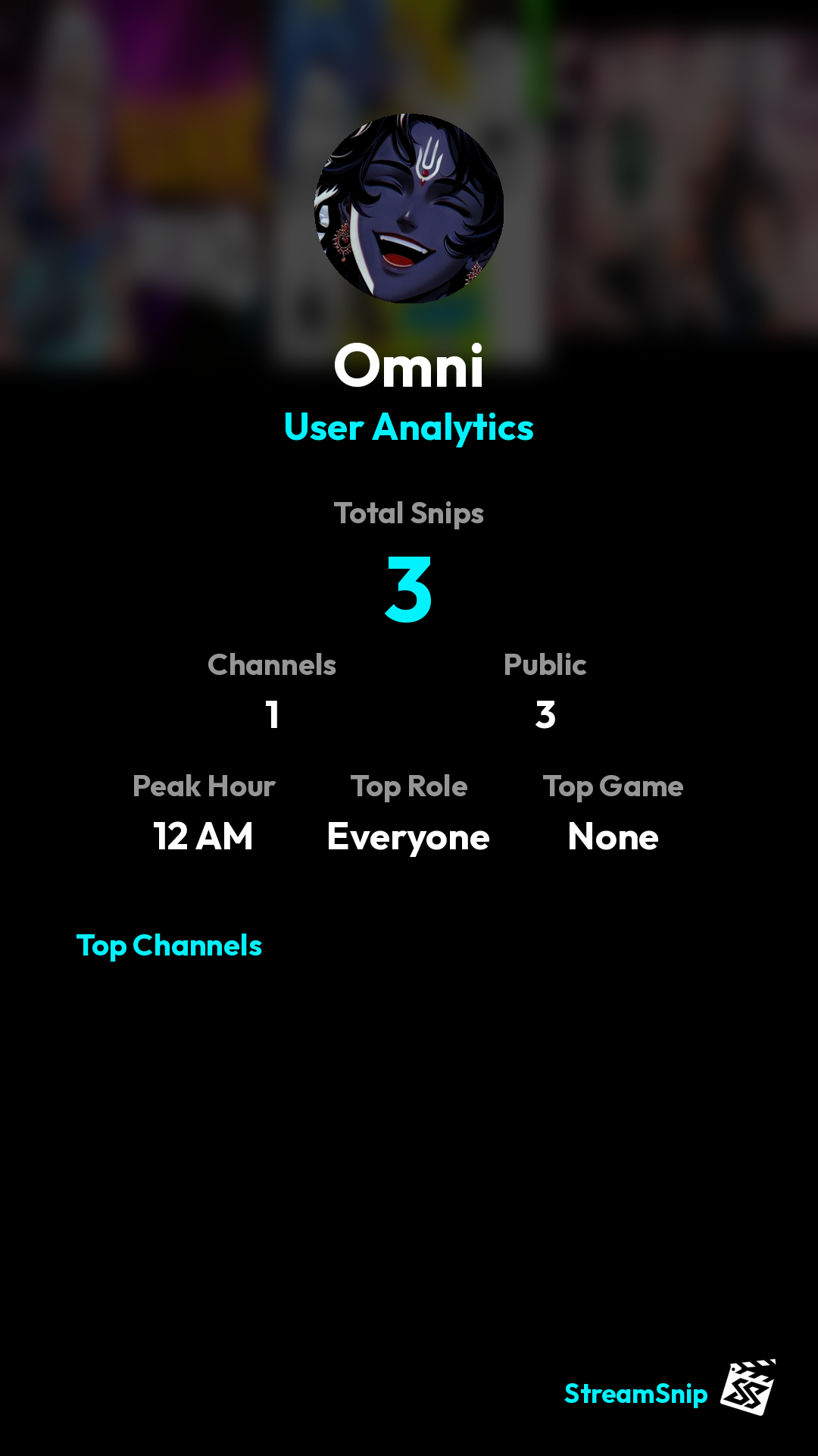 Stats Share Card