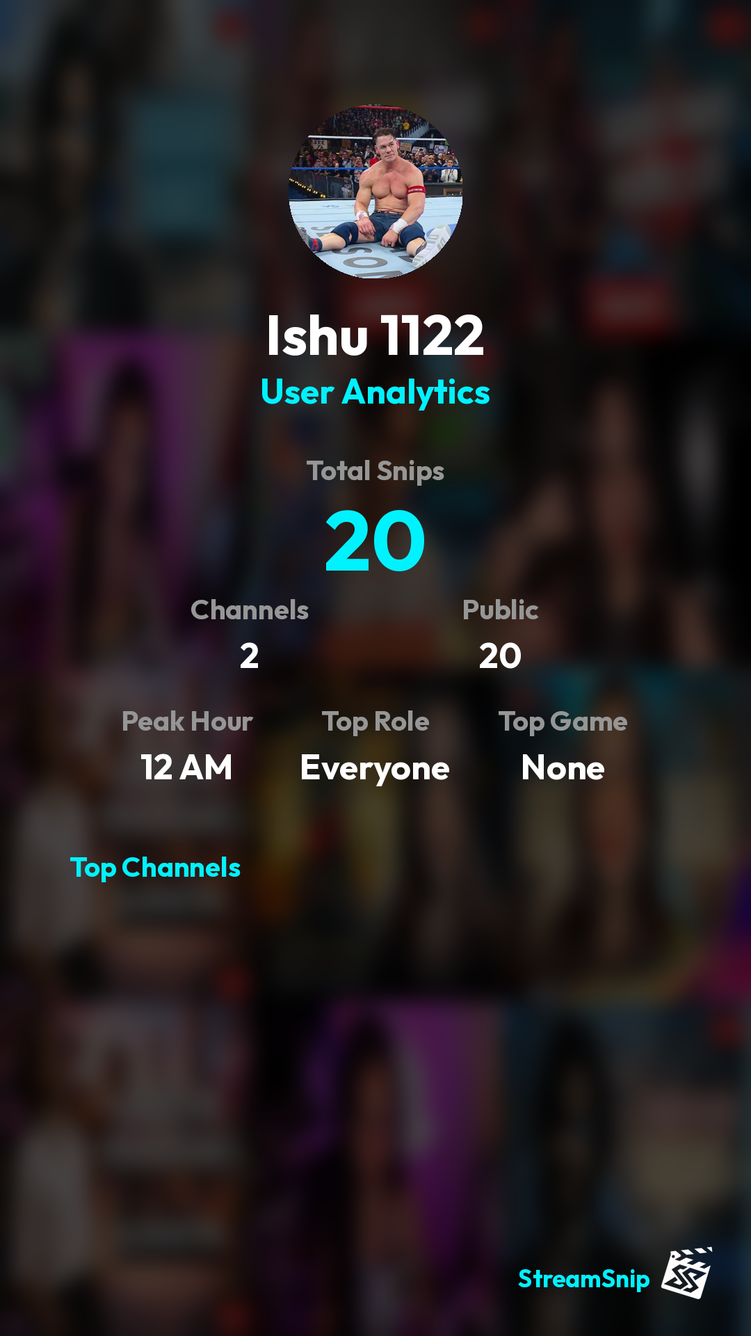 Stats Share Card