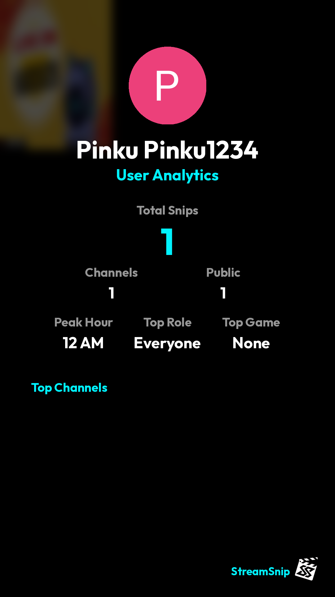 Stats Share Card