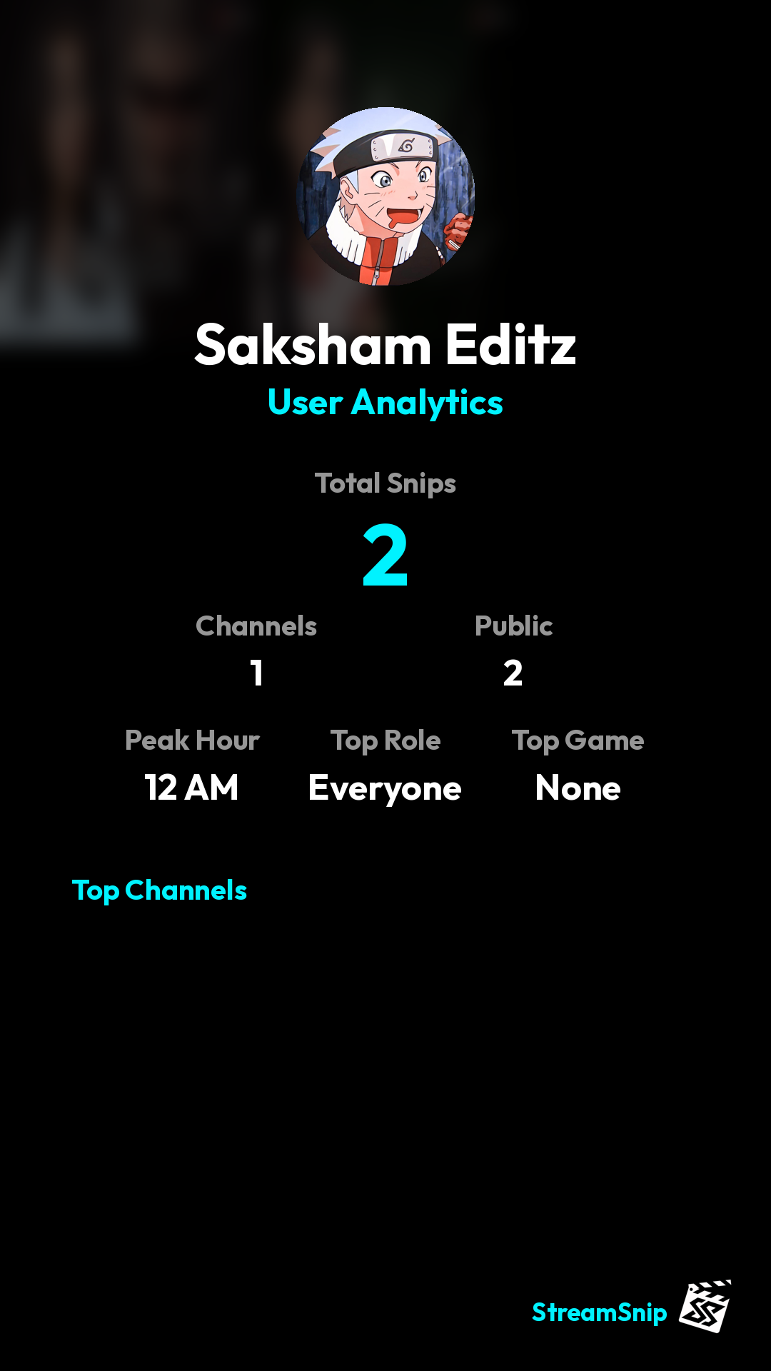 Stats Share Card