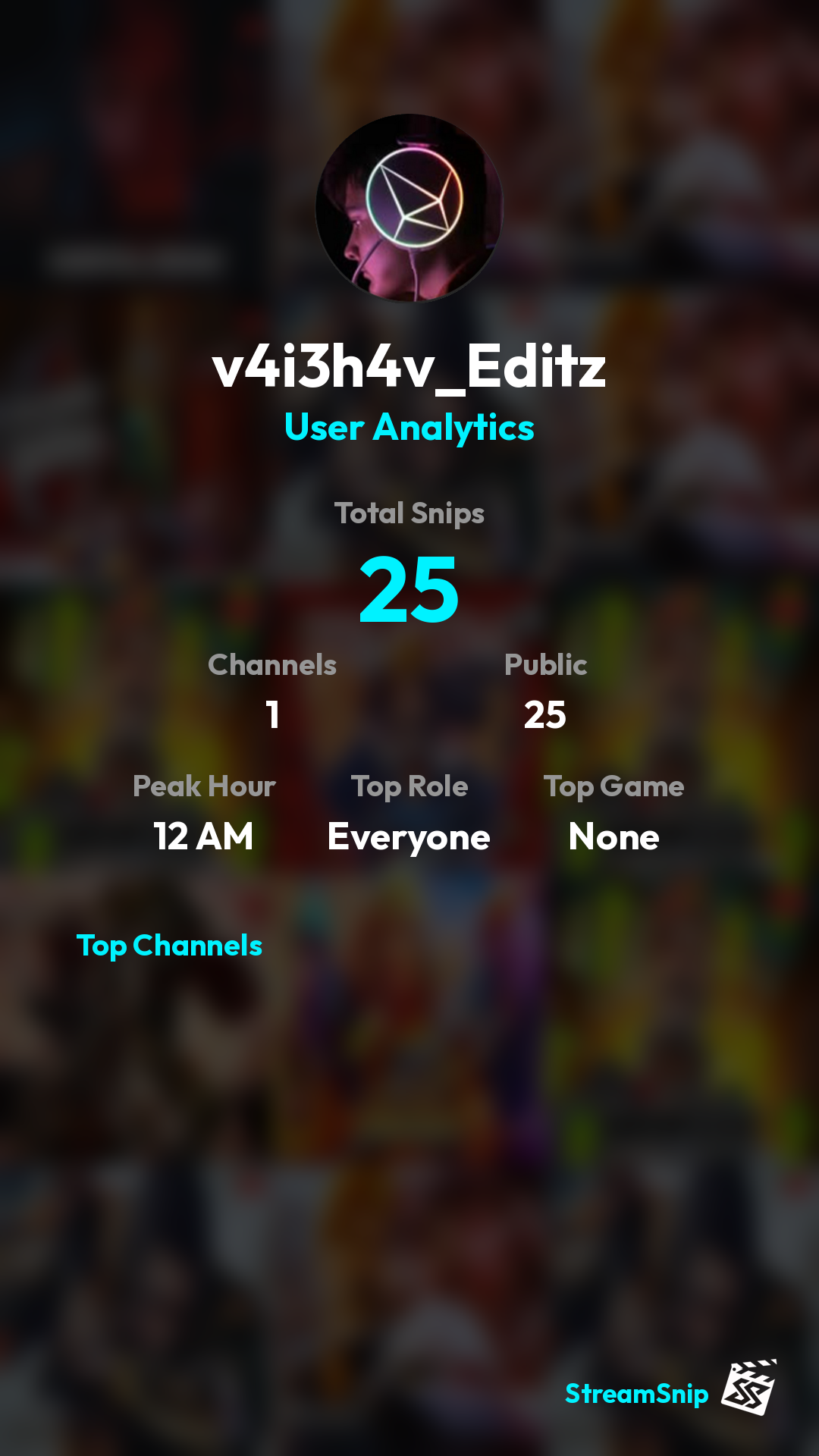 Stats Share Card