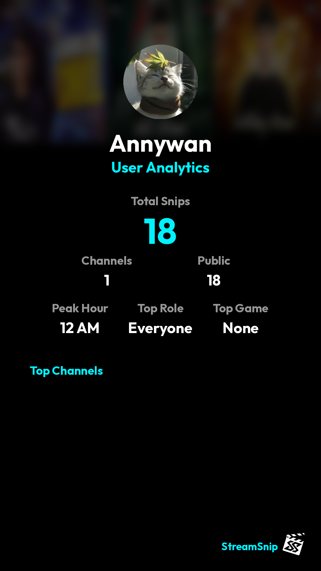 Stats Share Card