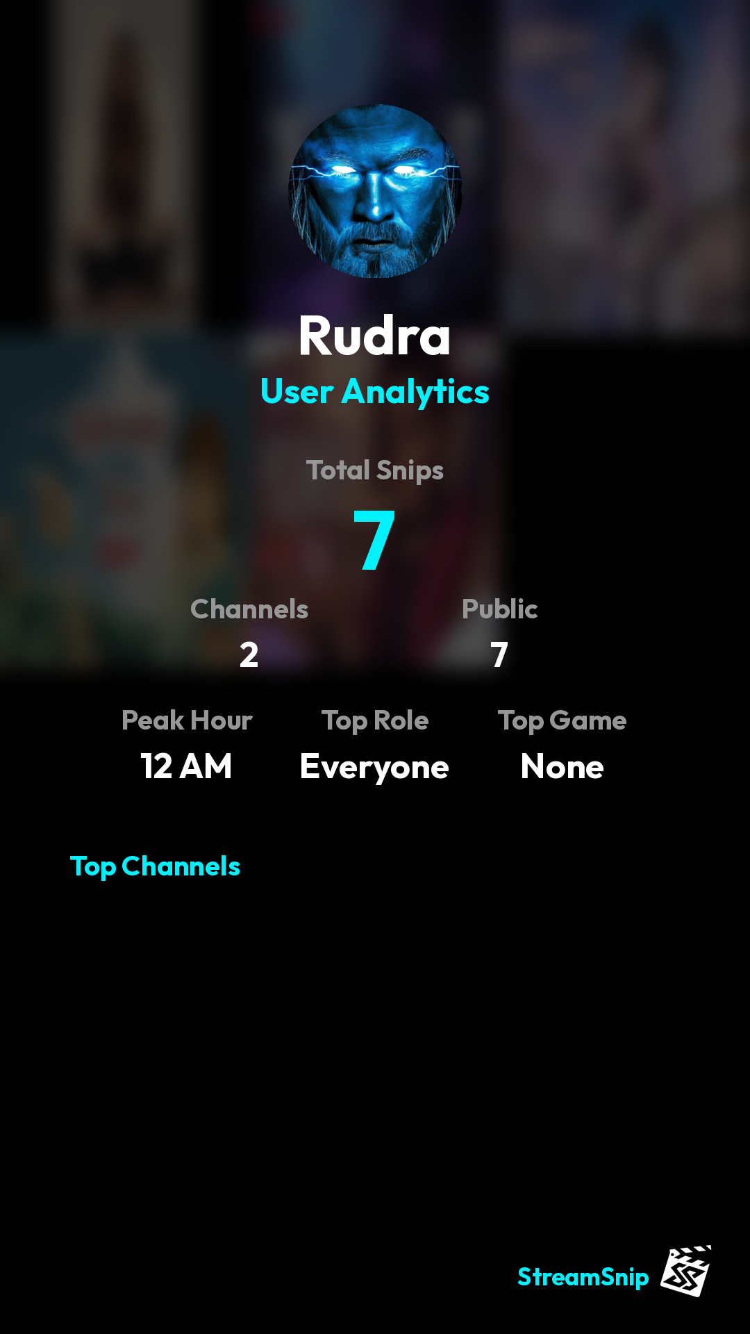 Stats Share Card