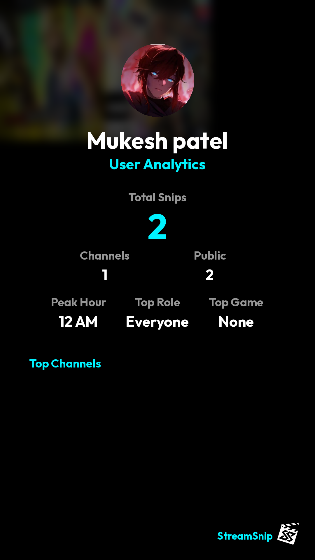 Stats Share Card