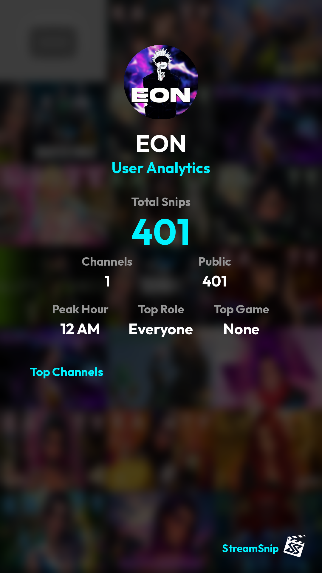 Stats Share Card