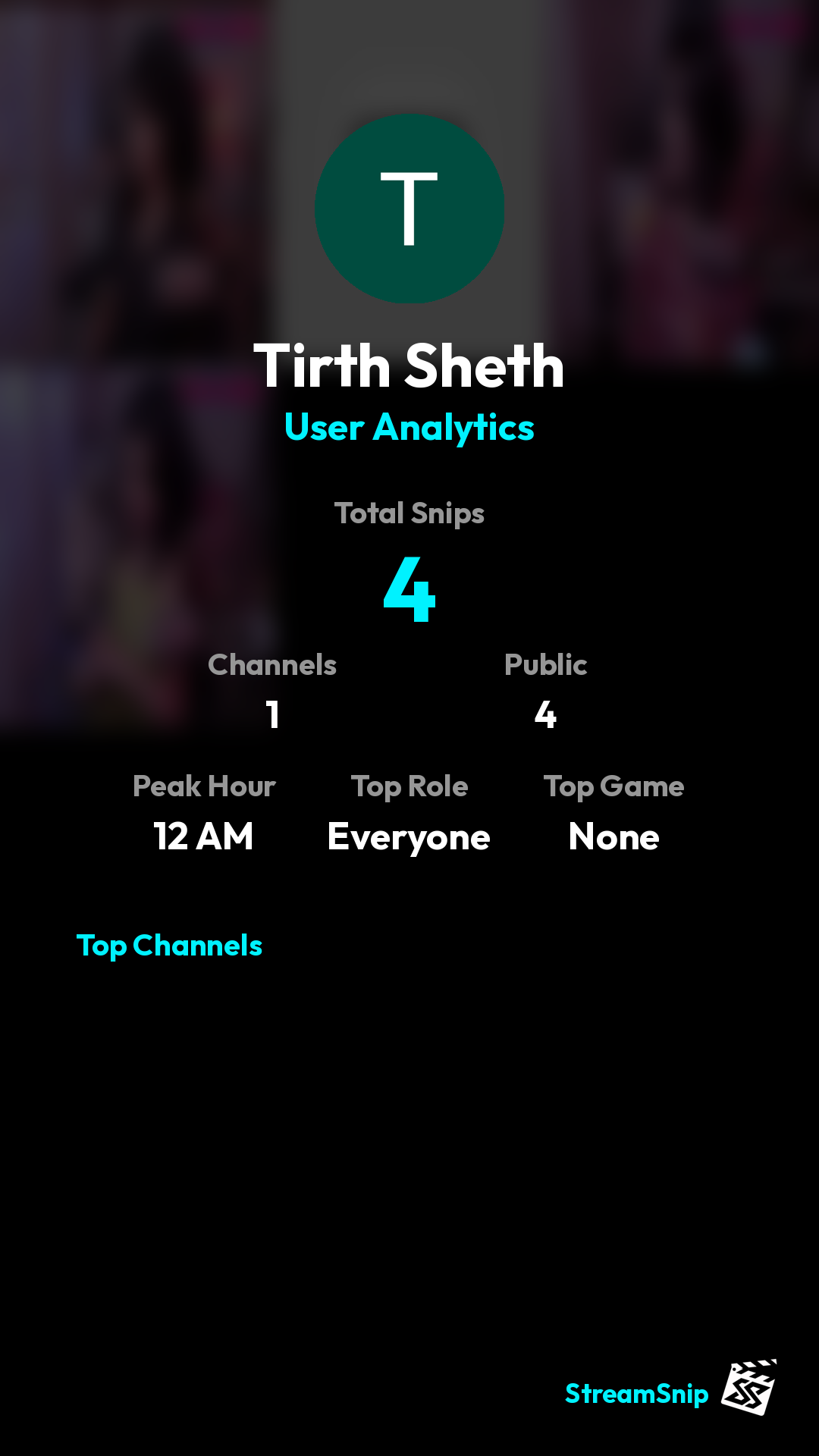 Stats Share Card
