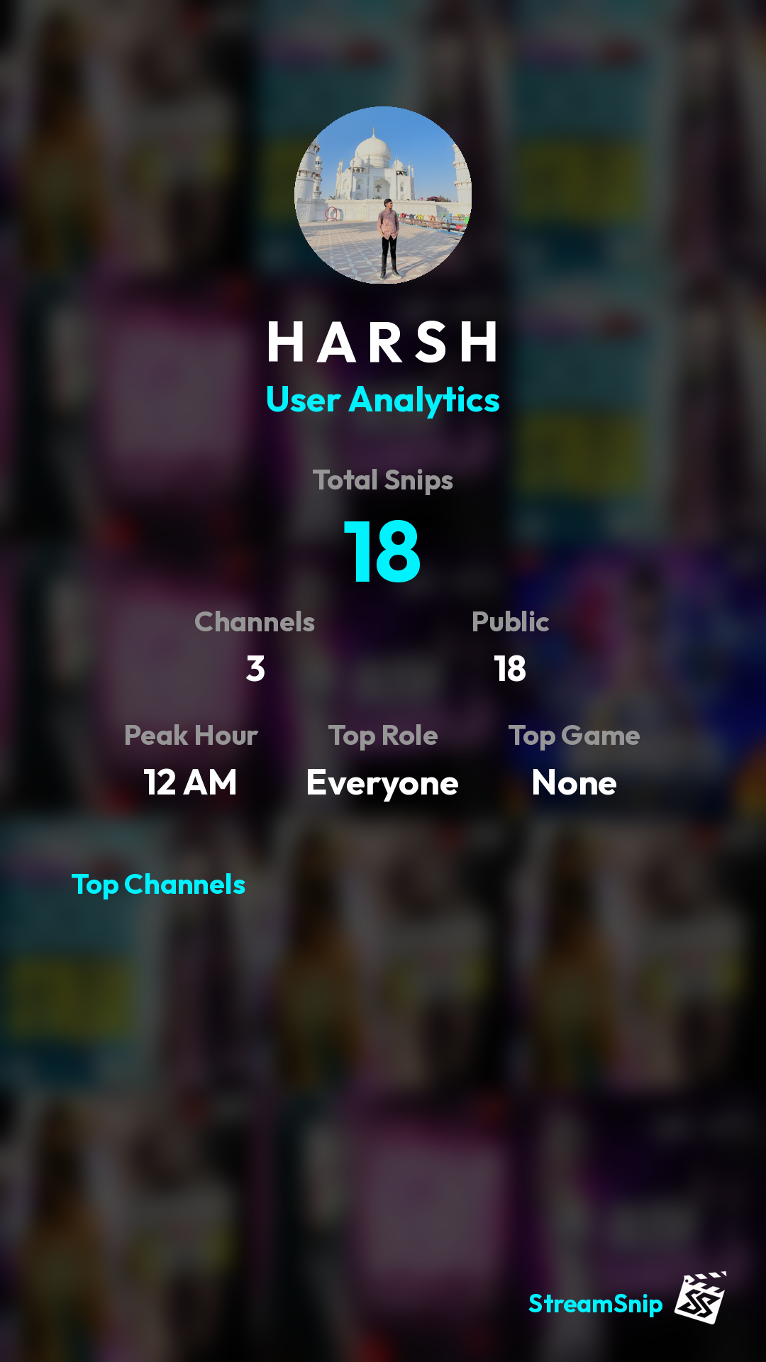 Stats Share Card