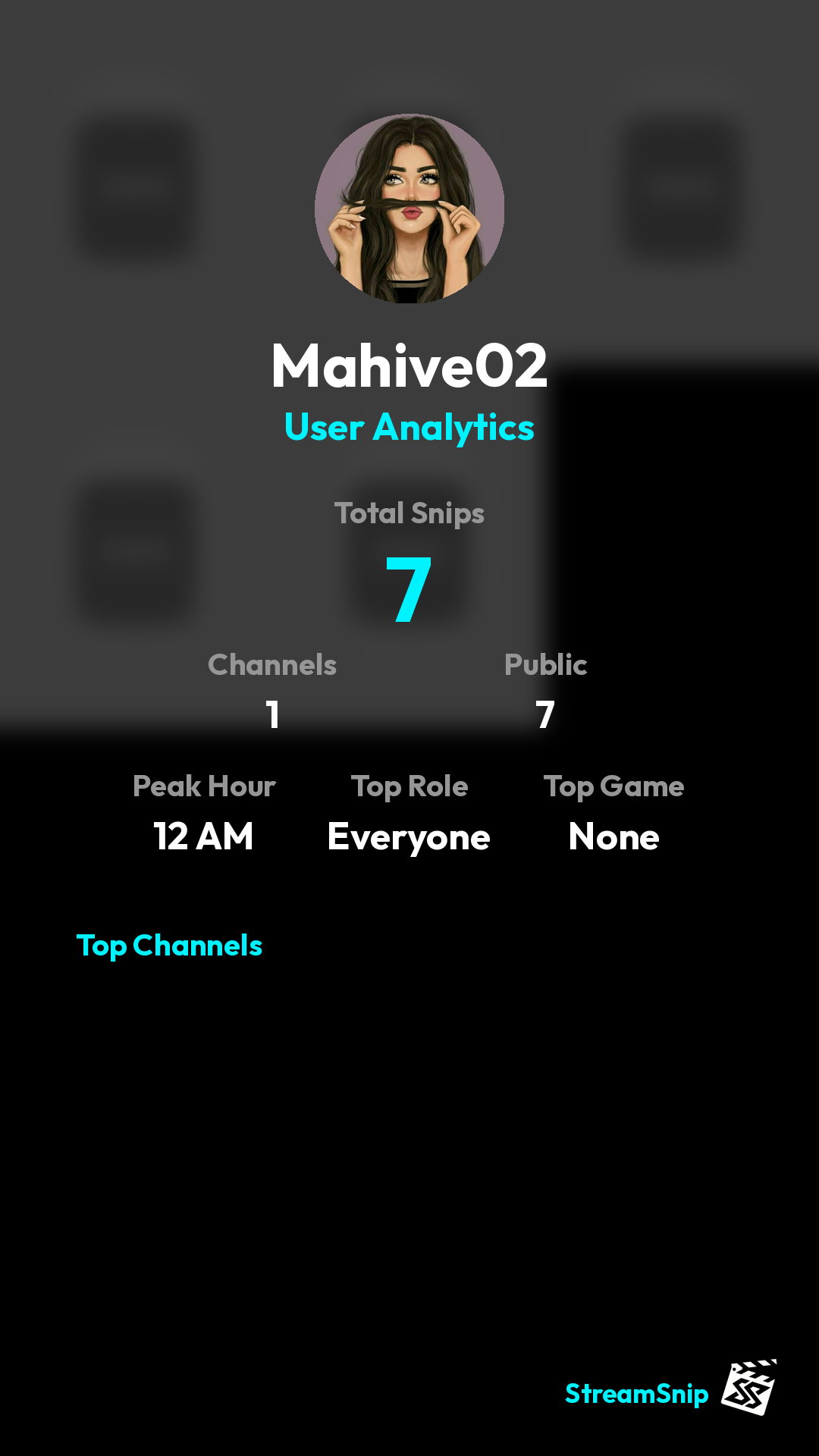 Stats Share Card