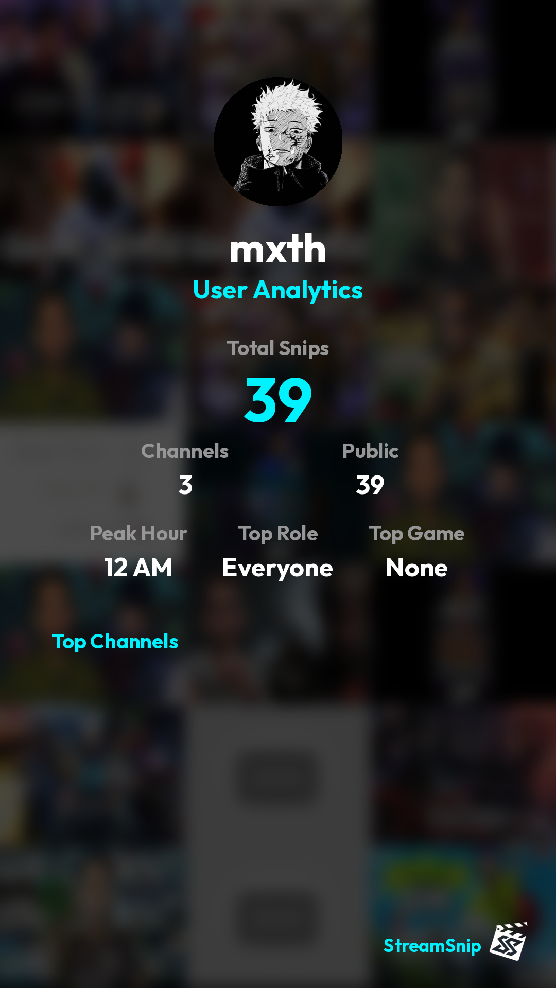 Stats Share Card