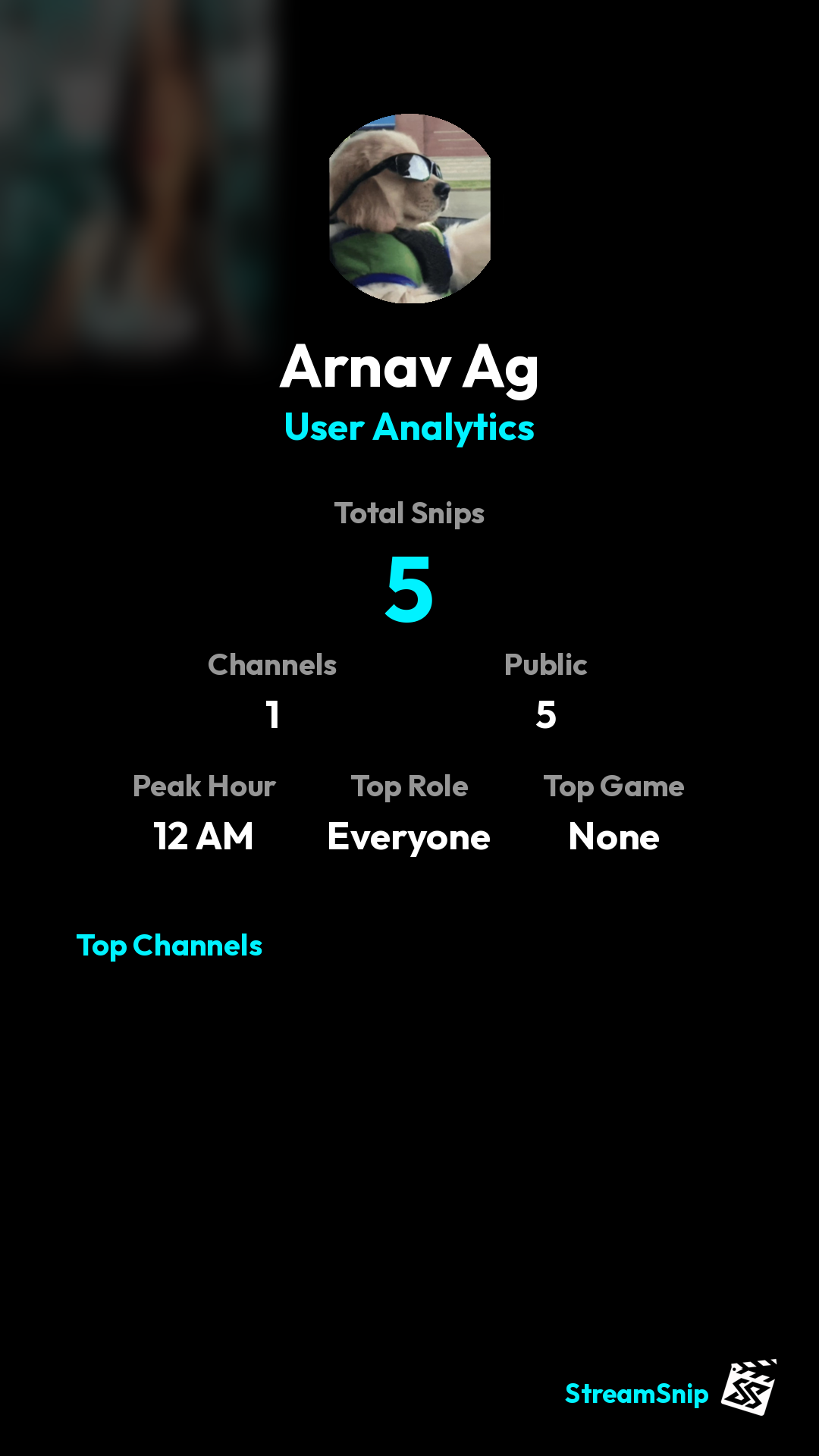 Stats Share Card