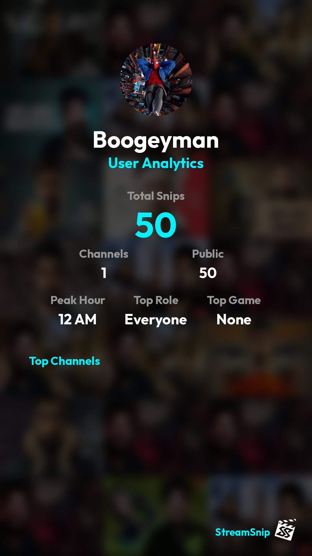 Stats Share Card