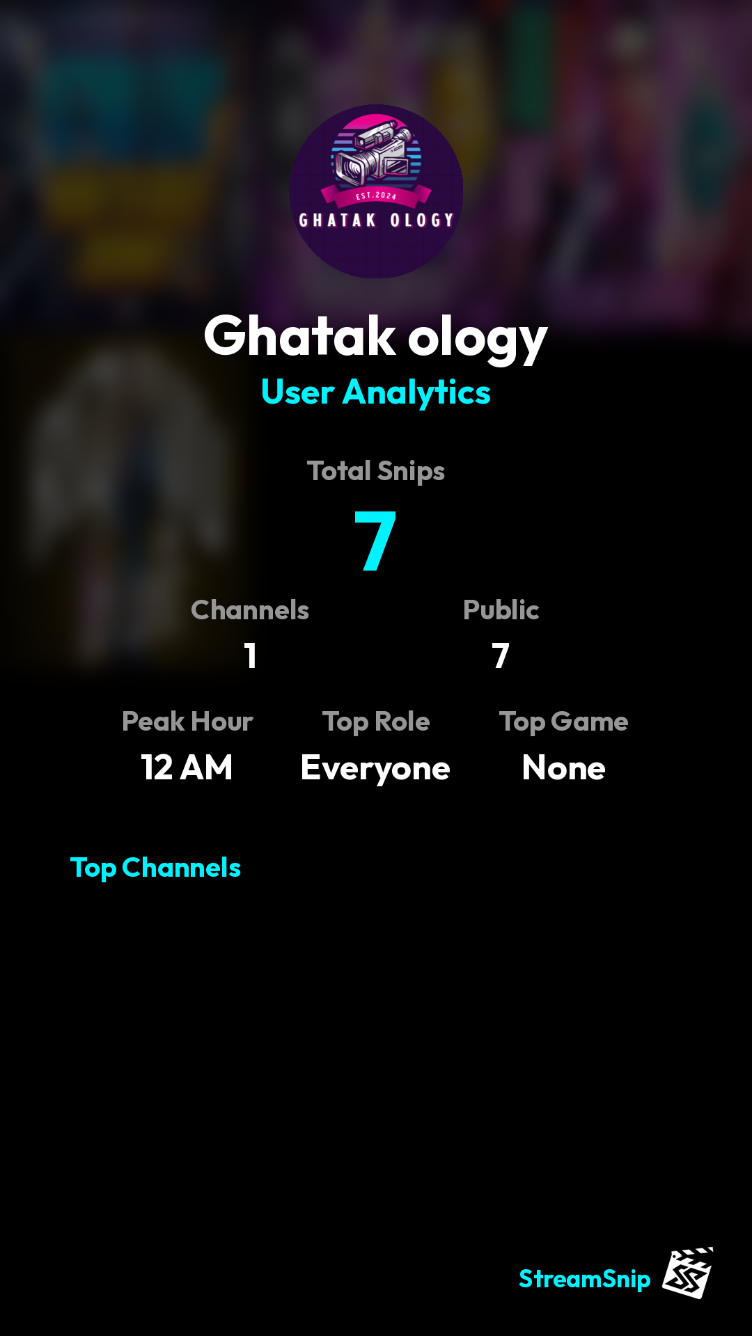Stats Share Card