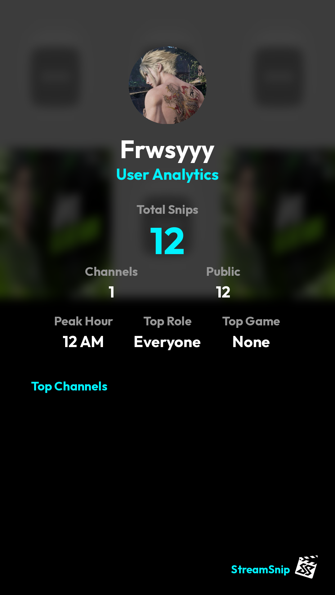 Stats Share Card