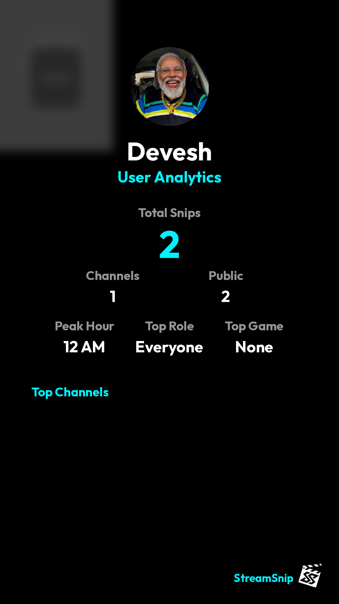 Stats Share Card