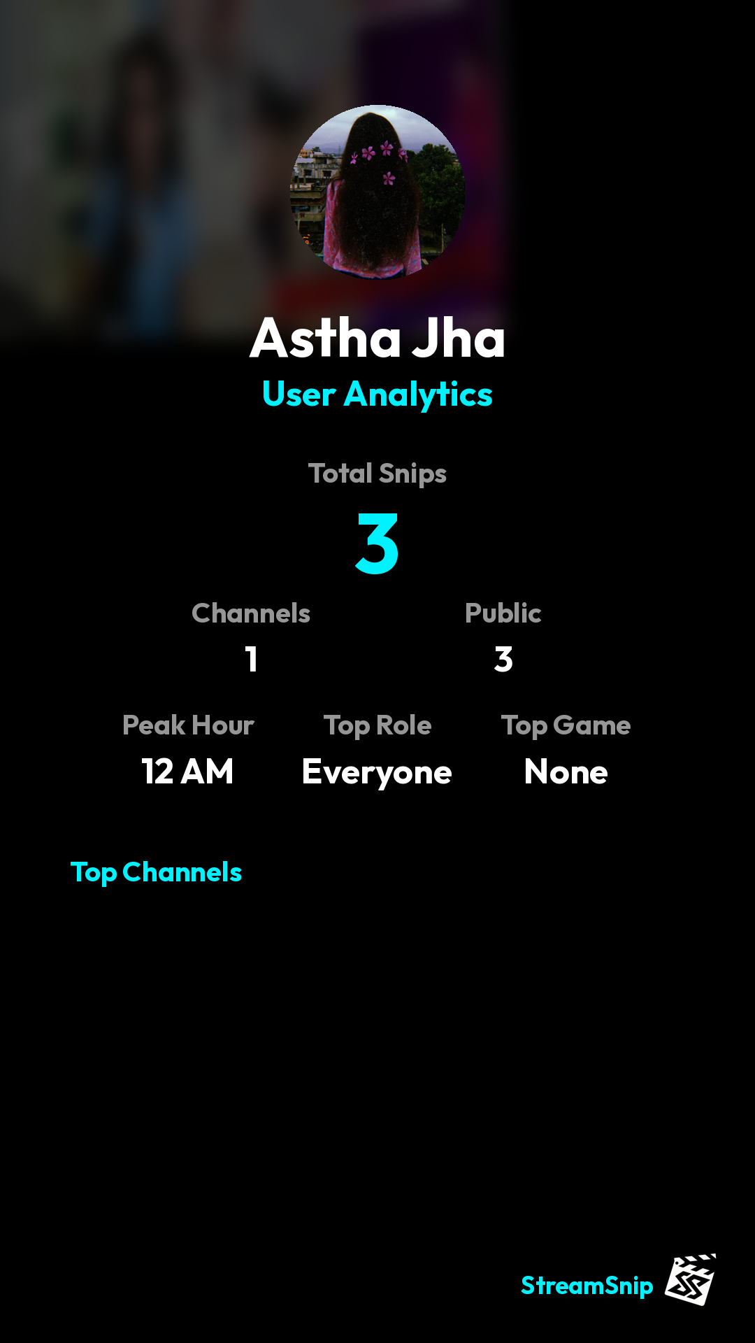 Stats Share Card