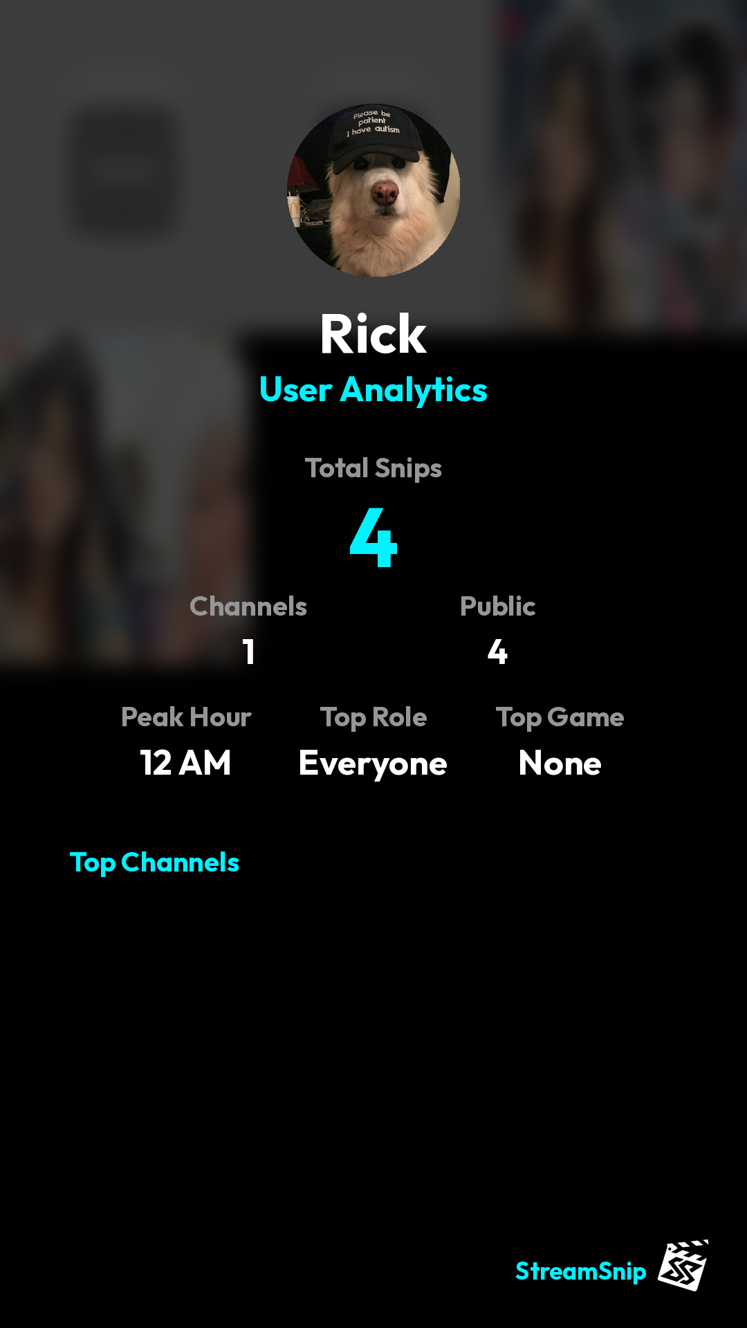 Stats Share Card