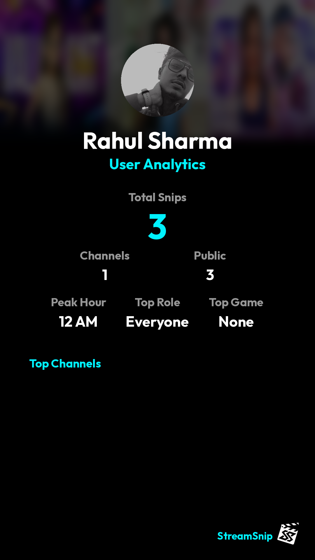 Stats Share Card